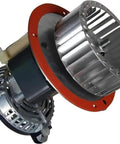 High Output Draft Inducer Furnace Motor Replacement For Carrier Systems, 65230, CW rotation with aluminum fan housing.