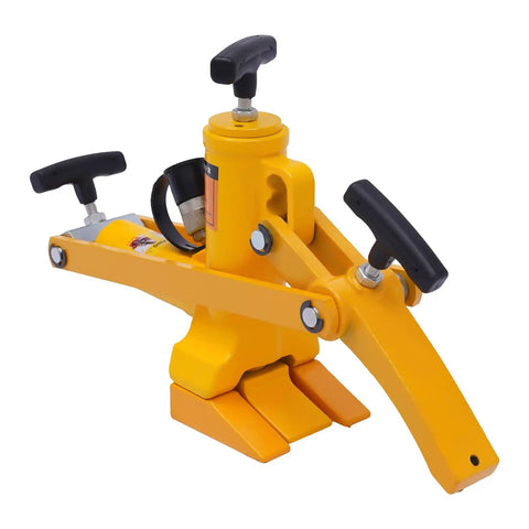Shop Tested Heavy Duty 10000Psi Hydraulic Bead Breaker Kit With Air Foot Pump And Hose Portable Tire Changer Repair Tool For Tractor Truck And Van Rigs Grease Monkey Yellow
