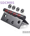 Top Shelf 4 Inch Matte Black Heavy Duty Stainless Steel Door Hinges With Non Removable Pin For Rock Solid Outswing Security And Smooth Whisper Quiet Operation 2 Pack showcasing ball bearing design.