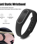 Anti Static Wristband With Automatic Static Eliminator Silicone Wrist Strap For Home And Work Electrostatic Removal