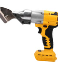Heavy Duty Cordless Metal Shears With 400Nm Brushless Motor And Rotating Head, Battery Powered Electric Sheet Metal Cutter For Steel And Aluminum With Led Light For Pro Jobs, handheld design and sharp metal cutter.