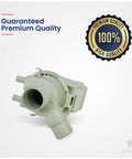 AC Motor Assembly Pump for LG Appliances 4681EA1007A Replacement Part with quality seal and white background.