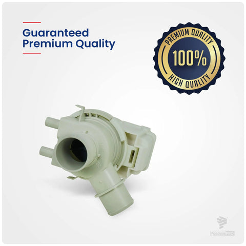 AC Motor Assembly Pump for LG Appliances 4681EA1007A Replacement Part with quality seal and white background.