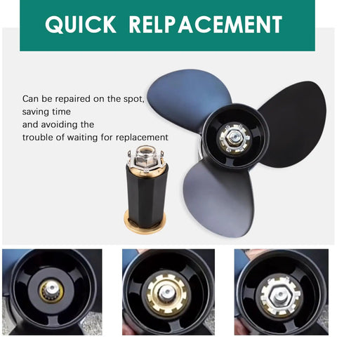 Flo-Torq II Hub Kit 835257Q1 835257K1 835257A1 Replacement for Mercury Mariner 40-60 HP and MerCruiser Engines, Mercury Prop Hub Kit, Boat Propeller Hub Kit for Alpha Alpha One Bravo One Applications