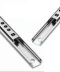 13.5 Inch Drawer Slides Runners With Metal Ball Bearing For Smooth Two Way Telescoping Drawer Track 17mm Wide By 342mm Long