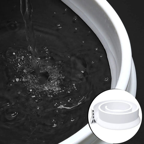 Heavy Duty 3 Inch Rise Shower Threshold Water Dam Adhesive Leak Blocker Guards Bathrooms Slaps Down For Quick Fixes Keeps Floors Bone Dry Peels And Sticks 74 Inch Long White Vinyl in water testing.