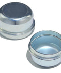 2PCS Heavy Duty Trailer Hub Cap Dust Caps 1.98 Inch Bolt Metal Axle Wheel Bearing Covers Galvanized And Corrosion Resistant