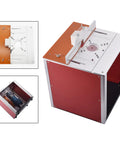 Premium Aluminum Router Table Insert Plate With Slick Flat Surface For Precision Wood Trimming And Engraving Work Featuring No Sweat Mounting And Bulletproof Stability For Your Daily Shop Projects, showing top view and side perspective.