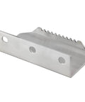 Foot Auxiliary No Contact Door Pull for Hands Free Entry and Exit, stainless steel, durable rust-resistant construction, side view