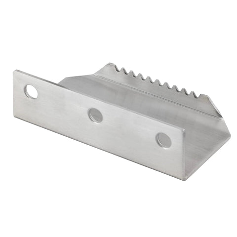 Foot Auxiliary No Contact Door Pull for Hands Free Entry and Exit, stainless steel, durable rust-resistant construction, side view