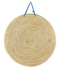 20 Inch 5 Layer Traditional Straw Archery Target Hand Made 4 Inch Thick For Outdoor Shooting Practice With Silk Surface