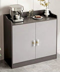 Cabinet with Two Tone White Matte Cabinet Pulls With Gold Mounting Brackets Stainless Steel Hardware For Modern Kitchen Cabinets 50mm