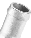 Close-up view of Straight Up Heavy Duty 316 Stainless Steel Camlock Coupling Quick Connect Pipe Fitting surface detail.