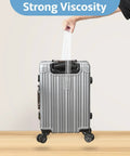 Real Solid Baby Proof Corner Protectors And Clear Edge Guards With Super Sticky Backing, Keeps Lil Ones Safe Around Sharp Tables And Fireplaces, Zero Hassle Total Nursery Safety Kit - clear edge guard with strong viscosity on suitcase.