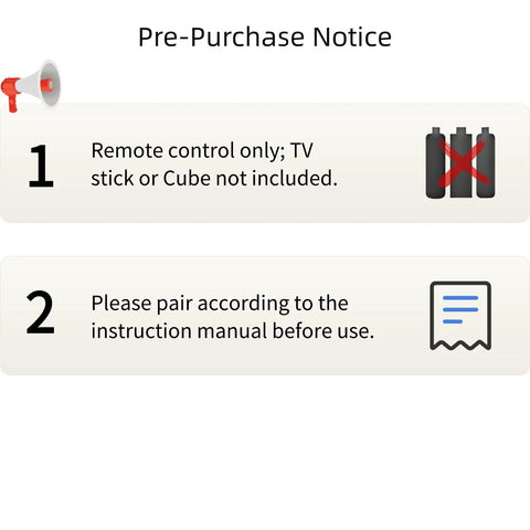 Replacement Remote For Fire TV Stick 4K Max 4K Lite Cube Omni Insignia Toshiba Smart TVs With Voice Control setup notice