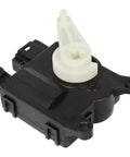Hvac Blend Door Actuator Heater Control Lever With Recirculation For Nissan Sentra Juke Leaf Cube 277301Fc1a side view showing five terminal female plug and ABS material motor.