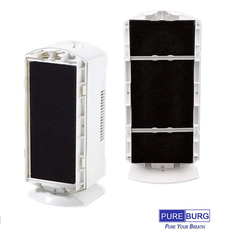 Replacement True HEPA Filter Set For Hamilton Beach TrueAir Compact Pet Air Purifier 04383 04384 04385 04386 H13