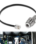 Pro Grade 243222 Replacement Airless Sprayer Pressure Transducer Sensor For Graco FinishPro UltraMax PC Pro shown connected