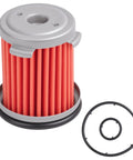 Red and silver Acura Transmission Filter with Oil Cooler and O Rings Direct Fit for Honda Accord CR V Civic 25450 P4V 013