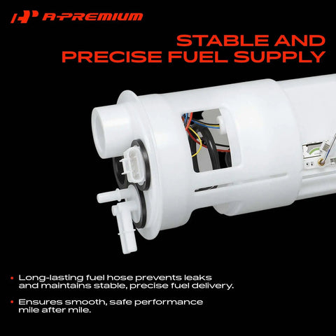 Heavy Duty Electric Fuel Pump Module Assembly Compatible With Dodge Dakota 1991-1995 showing durable construction and fuel hose.