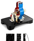 DIY DC Motor Model Kit For Education And Science Class Labs, Easy Hands On Demonstration Of How A Motor Works with components