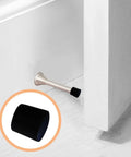 20 Pack Door Stopper Caps Rubber Tips Replacement For Doors 0.39 Inch Inner Diameter And 0.5 Inch Outer Diameter Black End Caps