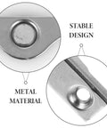 Close-up of Heavy Duty 2.44 Inch Sliding Door Rollers demonstrating metal material and stable design features.