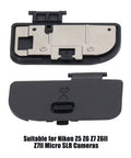 Battery Door Cover Compatible With Z5 Z6 Z7 Z6II Z7II Micro Single Cameras Replacement Battery Lid with dual material build