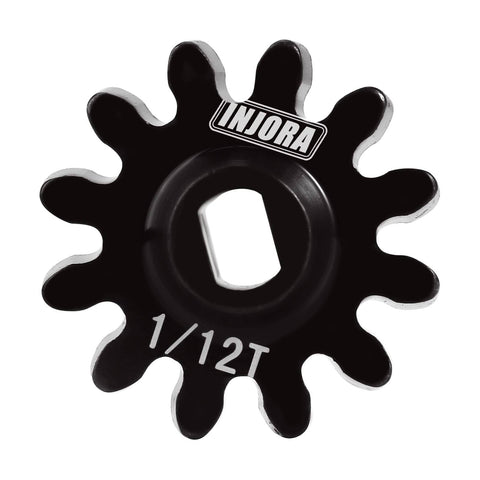 Underdrive Differential Gears Set For 1/24 RC Crawler 1/12T Steel Worm Gear Upgrade Kit For Axial SCX24 C10 JLU part