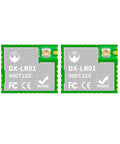 DX-LR01 SMD LoRa UART Serial Transceiver Module 868 or 915 MHz With AT Command 22 dBm Output 5 Km Long Range ASR6601, 2 Pack
