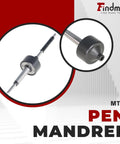 Ready To Roll With This Sweet Morse Taper One Lathe Pen Turning Mandrel Kit Including Five Nifty Seven Millimeter Bushings And A Tailstock Center For Smooth As Butter Slim Line Projects On Your Bench.