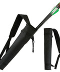 Archery Quiver For Back Or Hip Carry Adjustable Arrow Holder For Compound And Recurve Bows Lightweight Foldable with arrows