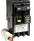 HOM240GFI Ground Fault Circuit Breaker Miniature For Home Panels DIY Friendly Easy Install GFI Breaker With Safety Shield