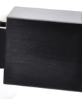 Side view of Two-Drawer Control Panel Organizer for DIN Rail Or Flat Surface With One-Click Toolless Install And Adhesive Mount.