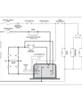 Wiring diagram for Premium Golf Cart Controller And DC Motor Speed Unit compatible with Ezgo 1991 to 1996, showcasing electrical connections.