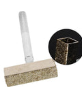 Tough As Nails Grinding Wheel Dresser and Bench Grinder Tool Rest, 3.9 x 1.7 inch, metal, for truing and deburring metal parts.