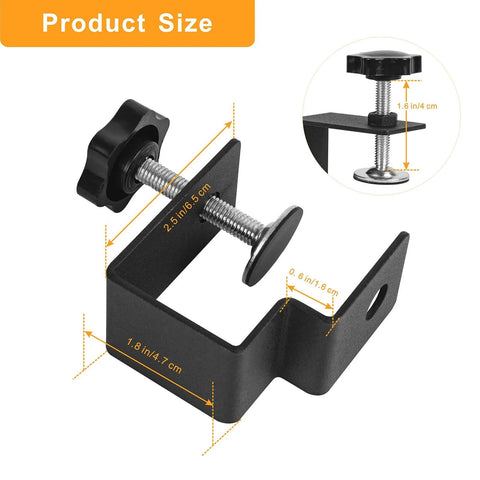 4 Piece Drawer Front Installation Clamps Set Adjustable Drawer Fixing Clips Cabinet Jig C Clamps For Woodworking tool