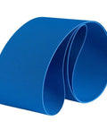Blue heavy duty beefy PU conveyor belt for food packaging 2.6 by 16.4 ft replacement for grain bucket pulley industrial line