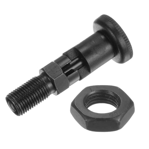 Heavy Duty Ball Nose Spring Plunger M10x1 Thread Self Locking Index Pin For Industrial Jobs Carbon Steel with nut