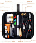 All In One Jewelry Making Kit With Tools, Wires And Findings For Beading, Jewelry Repair And DIY Projects open in a case
