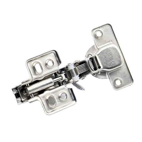 Beefy Heavy Duty Rustproof Iron Hydraulic Door Hinge with Iron Core Damper Buffer for Cabinets and Cupboards Soft Close shown