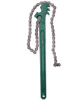 Beefy Heavy Duty Reversible Chain Wrench 16 Inch With 27 Inch Chain For 1.5 To 7.5 Inch Diameter Oil And Fuel Filter Sturdy Carbon Steel