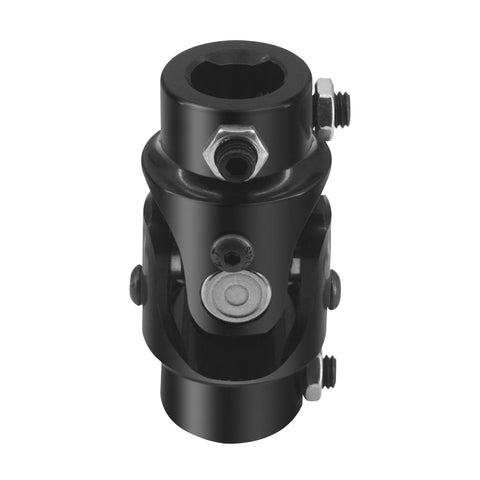 3/4 Inch 36 Spline X 3/4 Inch DD Steering Shaft U Joint Single Universal Joint Coupling Black 3-1/4 Inch Length 1-5/8 Inch OD