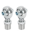 Straight Up Reliable One Point Two Five Inch Heim Joint Rod End Kit, chrome steel pair for smooth linkage systems.