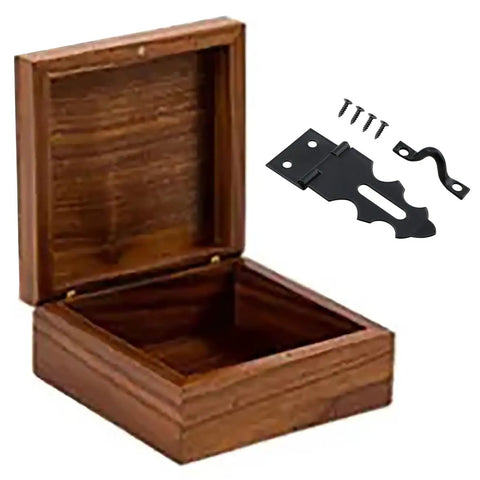 High Grade Black Mini Latches With Top Shelf Rust Resistant Metal Includes Eight Quick Install Screws Killer Setup For Decorative Cabinet Clasps Tiny Box Locks And Safeguarding Your Sweet Keepsakes All Year Long