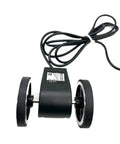 Straight Up Precision Rolling Gauge With Reversible Counter Built For Tight Measurements Up To Two Digits, detailed view showing the LK-80-4 model and wheels.