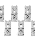 Fix Your Loose Sectional Couch Dead Quick With Heavy Duty Sofa Connectors Six Piece Interlocking Clip Kit metal clips for securing sectional furniture.