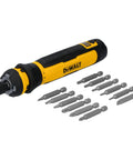 Compact Ergonomic 4V USB Rechargeable Cordless Screwdriver With 12 Bit Set LED Light FLEXDRIVE Control for quick home repairs.
