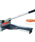 9 Inch Laminate Flooring And Siding Cutter With Heavy Duty Aluminum Fence And Built In Precision Angled Miter Settings Plus Bonus Honing Stone