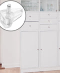 100 Pieces Plastic Cabinet Shelf Pegs Dead Easy To Use Locking Shelf Pins For Bookshelves And Cupboards Stable Support